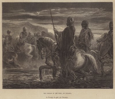 The Passage of the Ford by French School